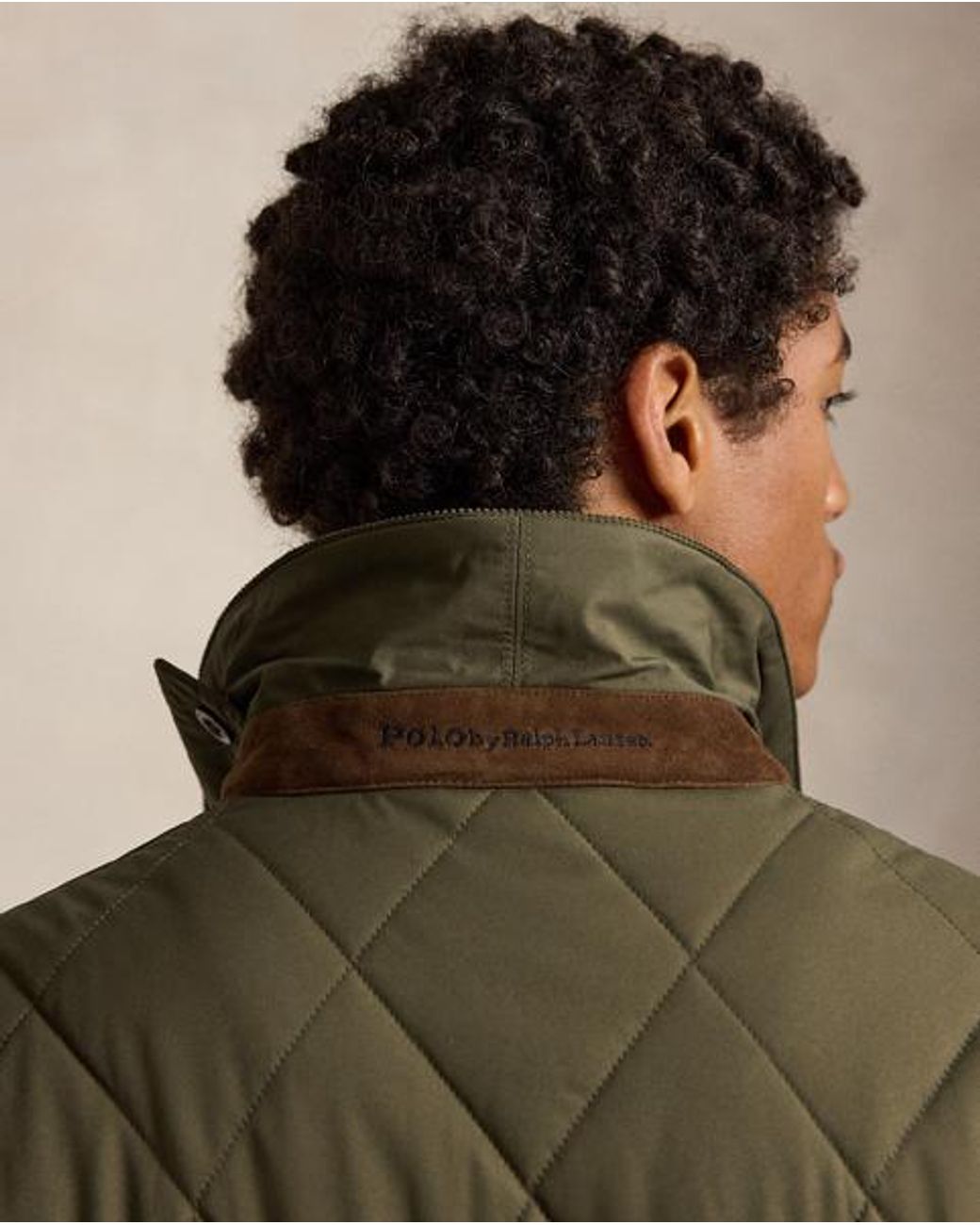 Polo Ralph Lauren Green The Beaton Quilted Car Coat for men