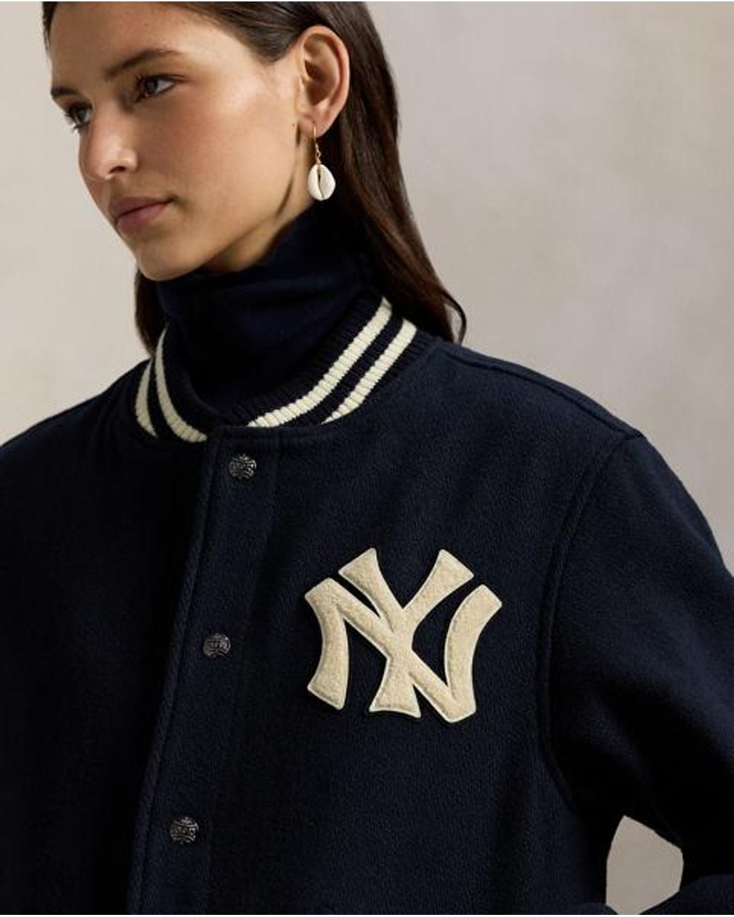 Polo Ralph Lauren Blue Polo Ralph Lauren Lauren Yankees Jacket for men
