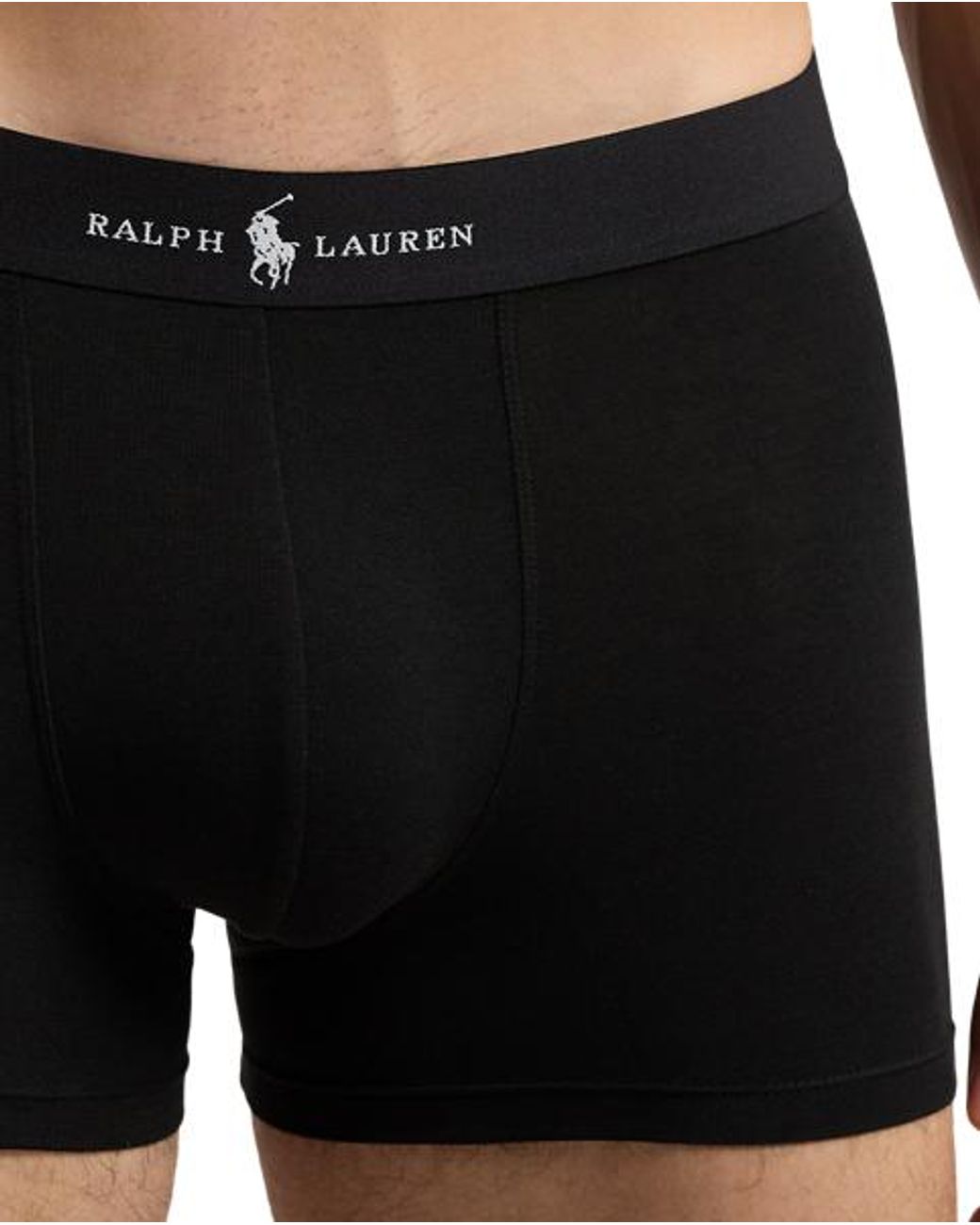 Polo Ralph Lauren Black Classic Cotton-Blend Boxer 3-Pack for men