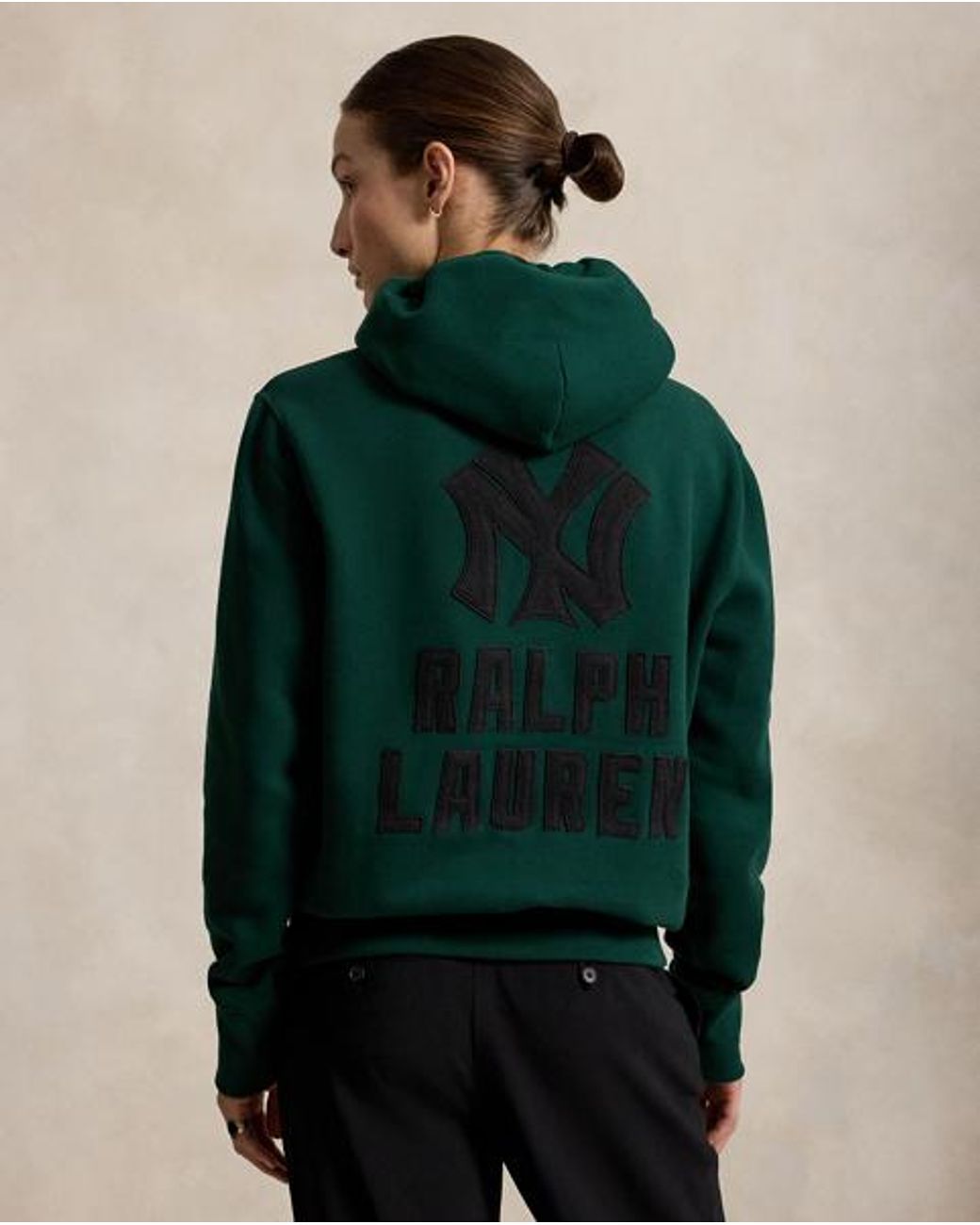 Polo Ralph Lauren Green Polo Ralph Lauren Lauren Yankees Hoodie for men