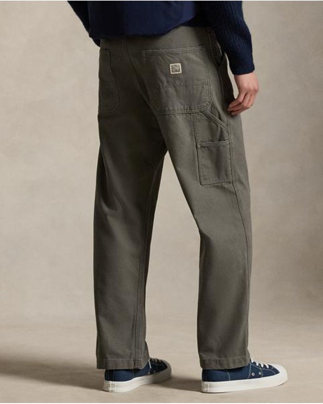 Polo Ralph Lauren Gray Polo Dungaree Fit Carpenter Trouser for men