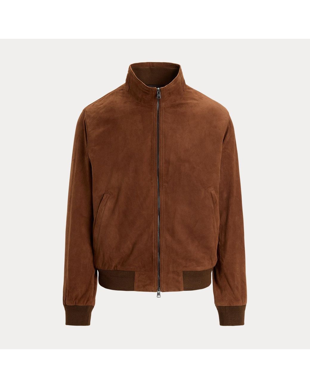 Polo Ralph Lauren Green The Charleton Suede Jacket for men