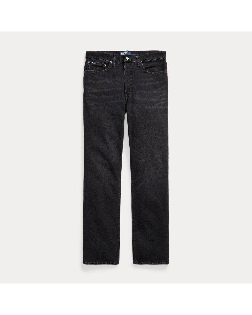 Polo Ralph Lauren Black Heritage Straight Fit Jean for men