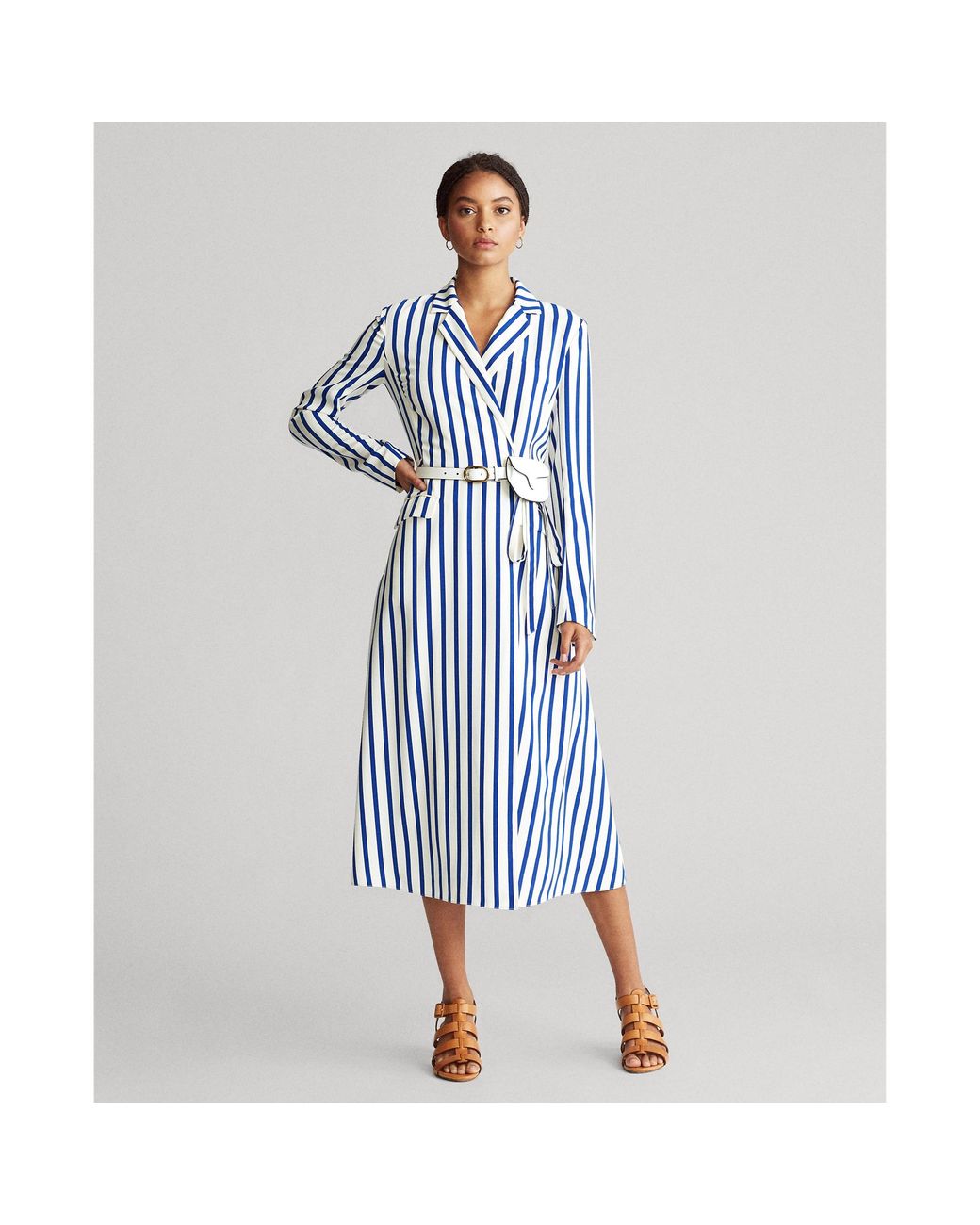 Wrap dress ralph lauren Clearance