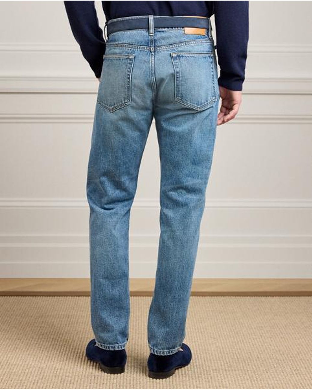 Ralph Lauren Blue Straight Fit Jean for men