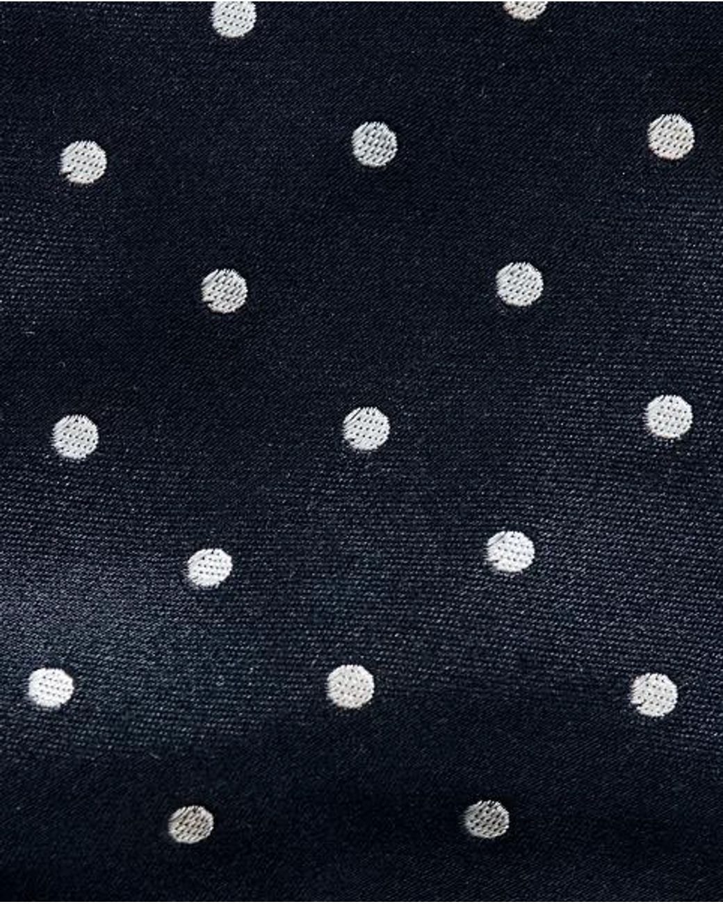 Ralph Lauren Blue Polka-Dot Silk Satin Tie for men
