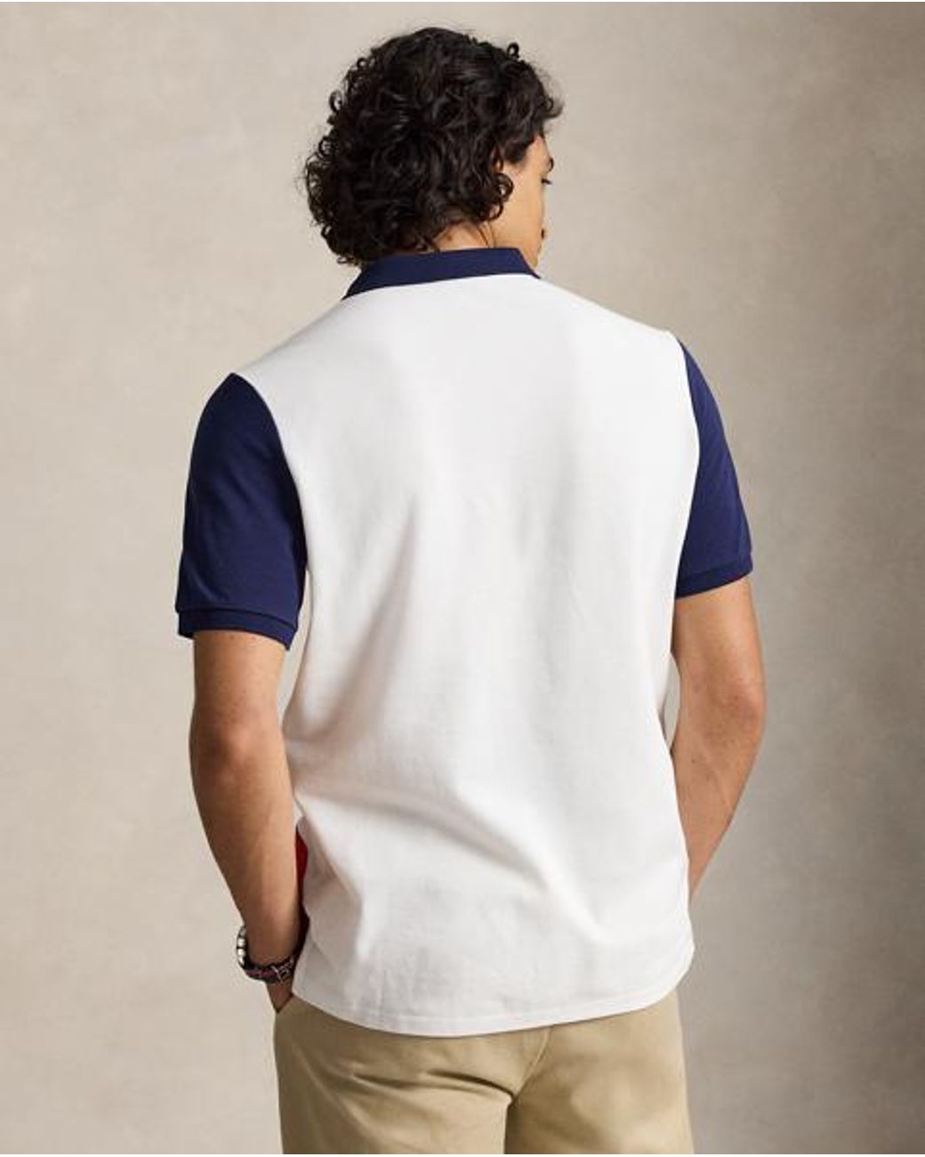Ralph Lauren Red Classic Fit Big Pony Polo Shirt for men