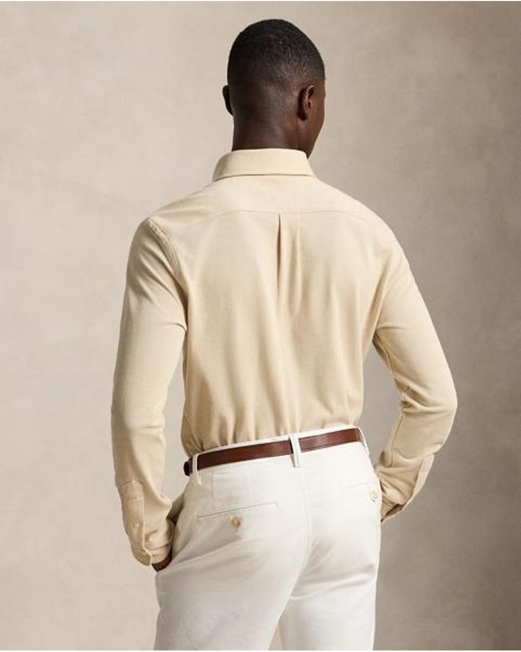 Polo Ralph Lauren Natural Knit Oxford Shirt for men