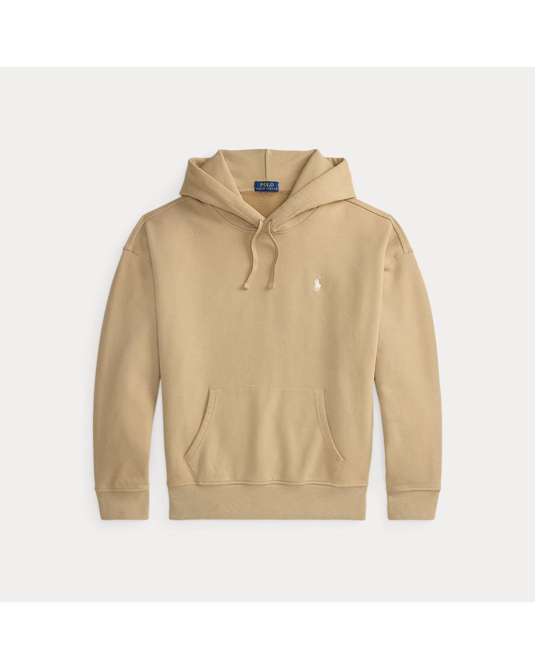 Polo Ralph Lauren Natural Relaxed Fit Logo Fleece Hoodie for men