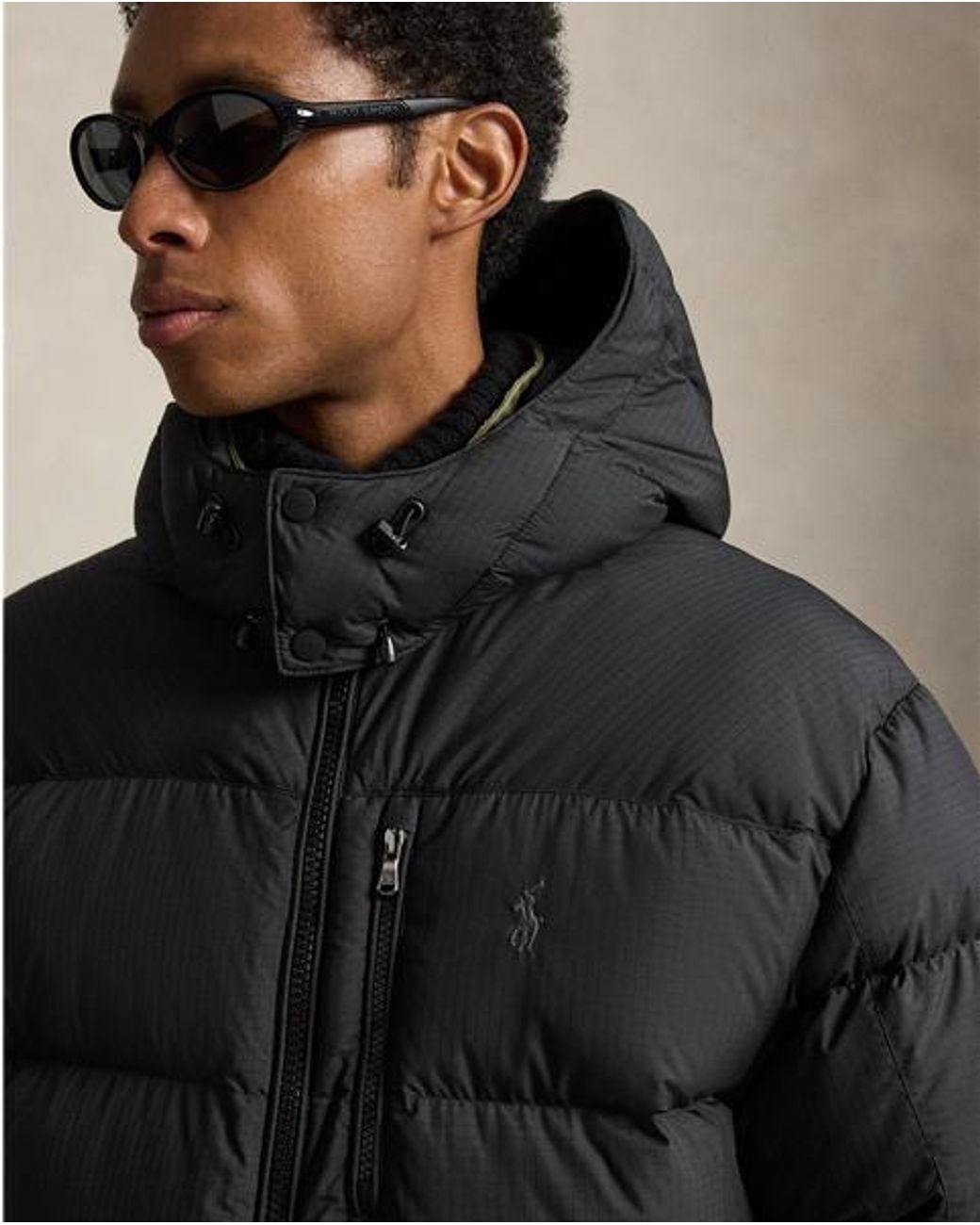 Polo Ralph Lauren Black The Gorham Relaxed Fit Down Jacket for men