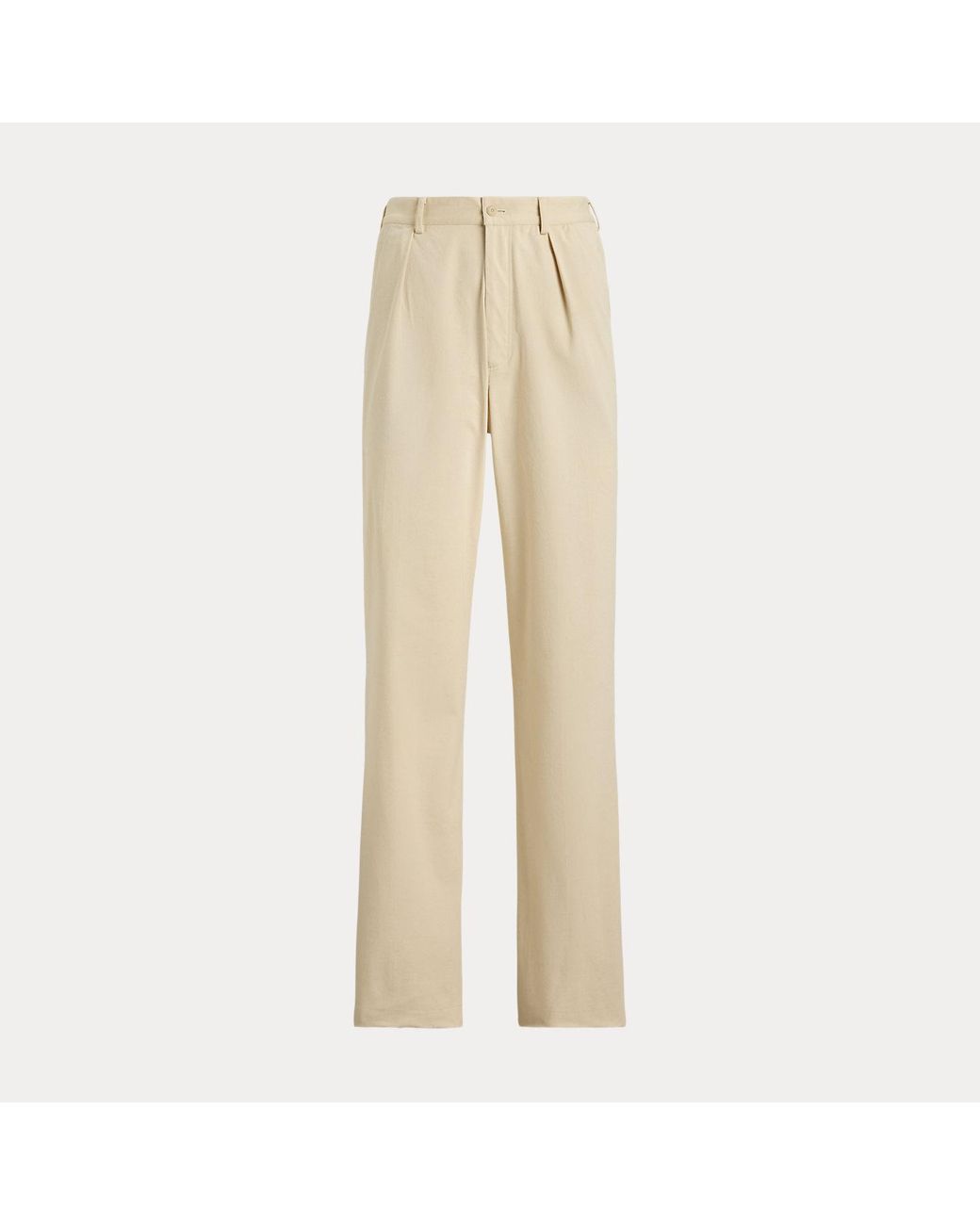 Ralph Lauren Natural Hand-Tailored Relaxed Fit Chino Trouser for men