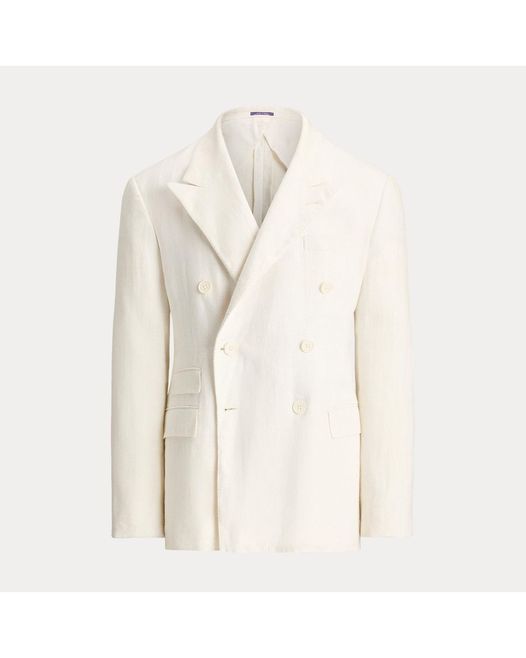 Ralph Lauren Gray Glenn Hand-Tailored Linen Jacket for men
