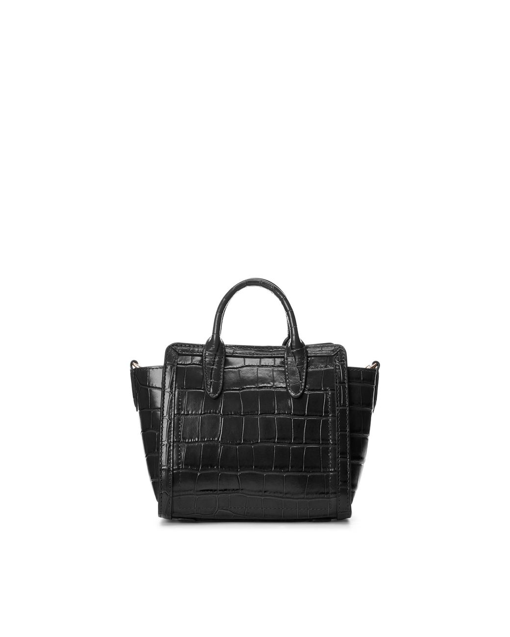 Polo Ralph Lauren Crosshatch Leather Tote