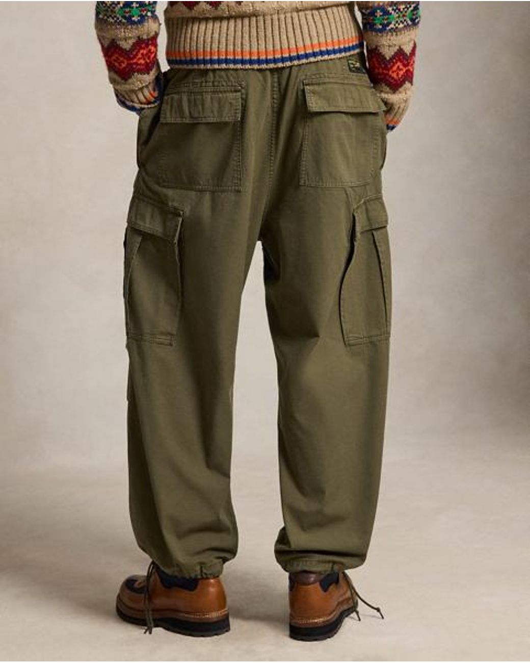 Polo Ralph Lauren Green Relaxed Fit Ripstop Cargo Pant for men