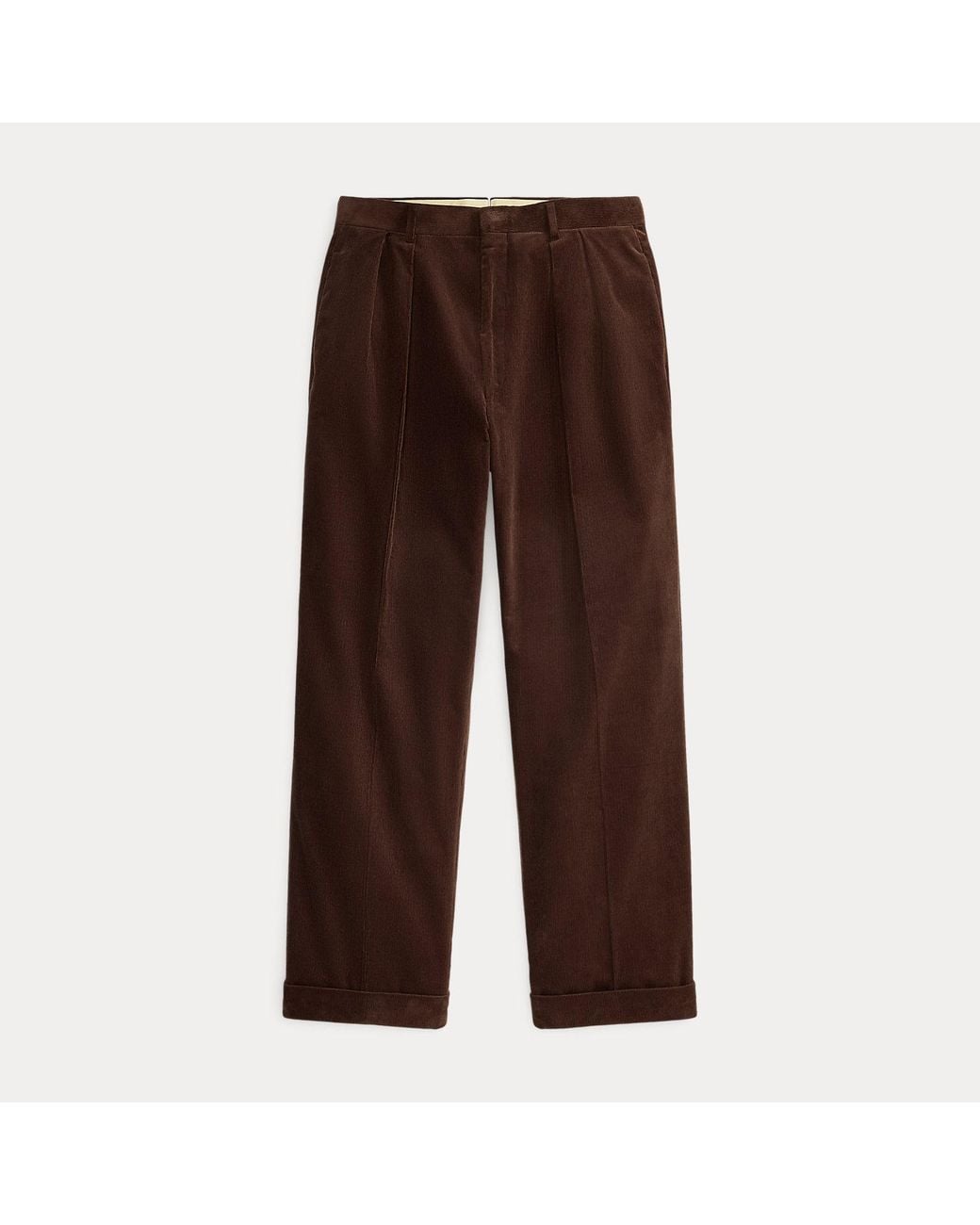 Polo Ralph Lauren Black Heyworth Corduroy Suit Trousers for men