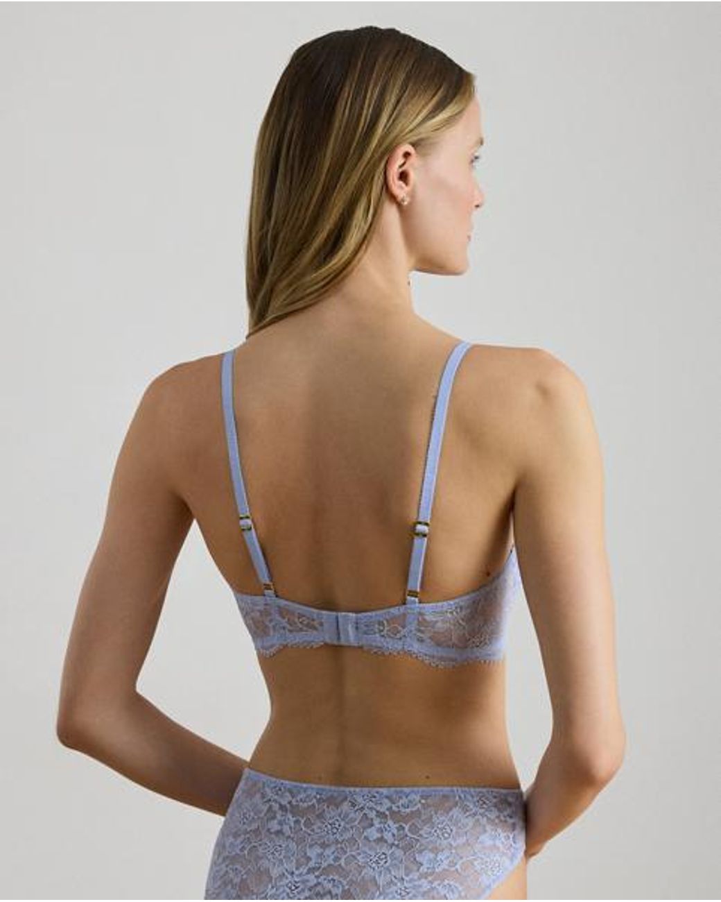 Ralph Lauren Blue Lace Bra