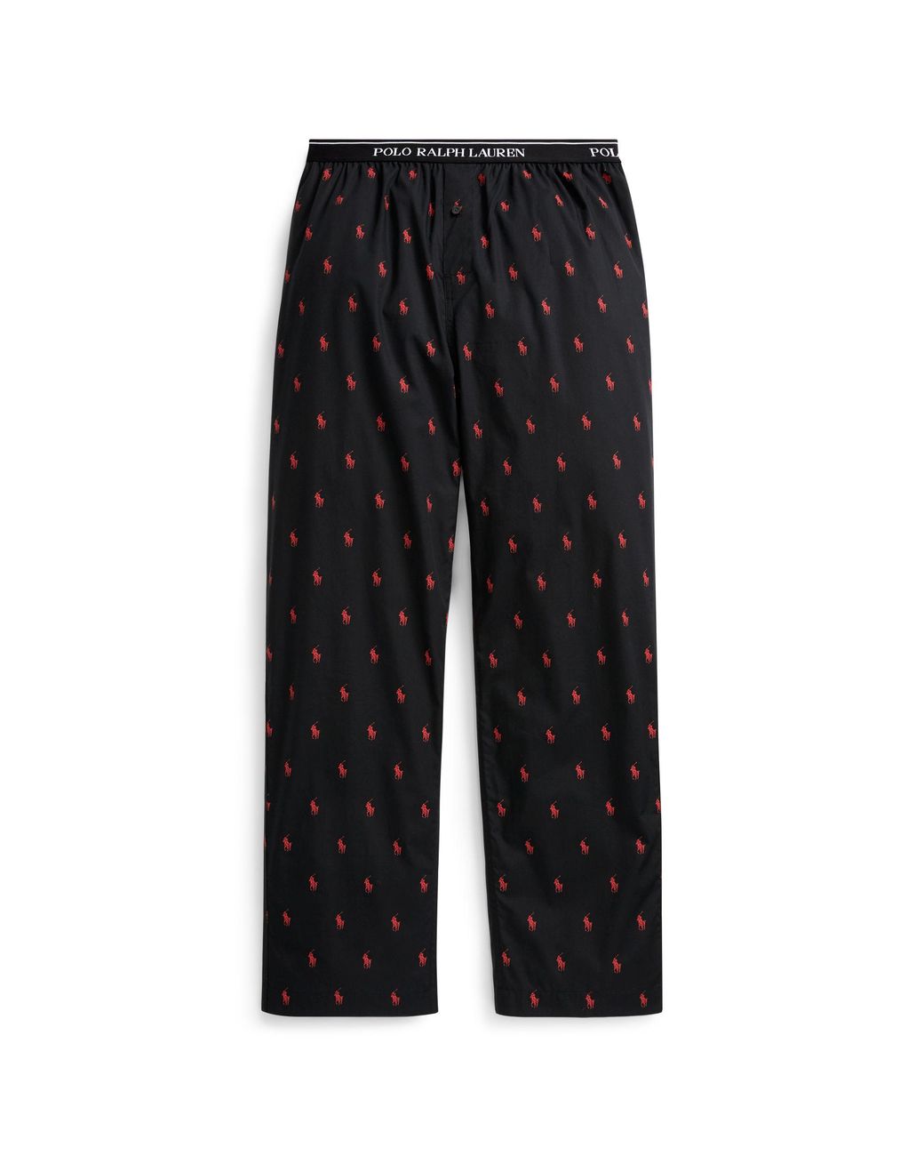 Pantalon de pyjama motif poney Coton Polo Ralph Lauren pour homme en  coloris Noir | Lyst