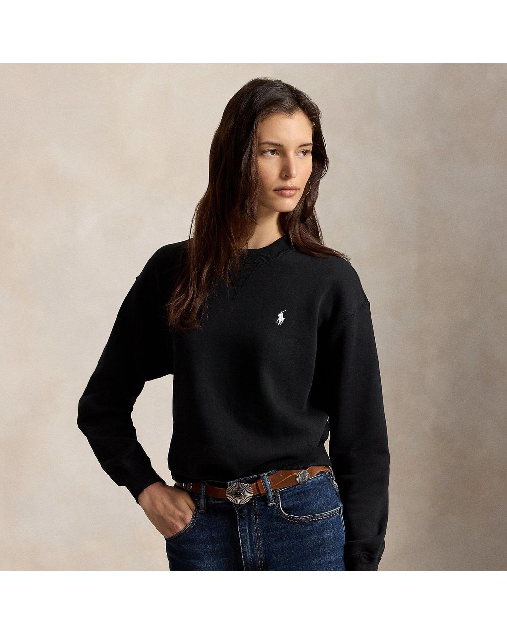 Polo Ralph Lauren Black Fleece Crewneck