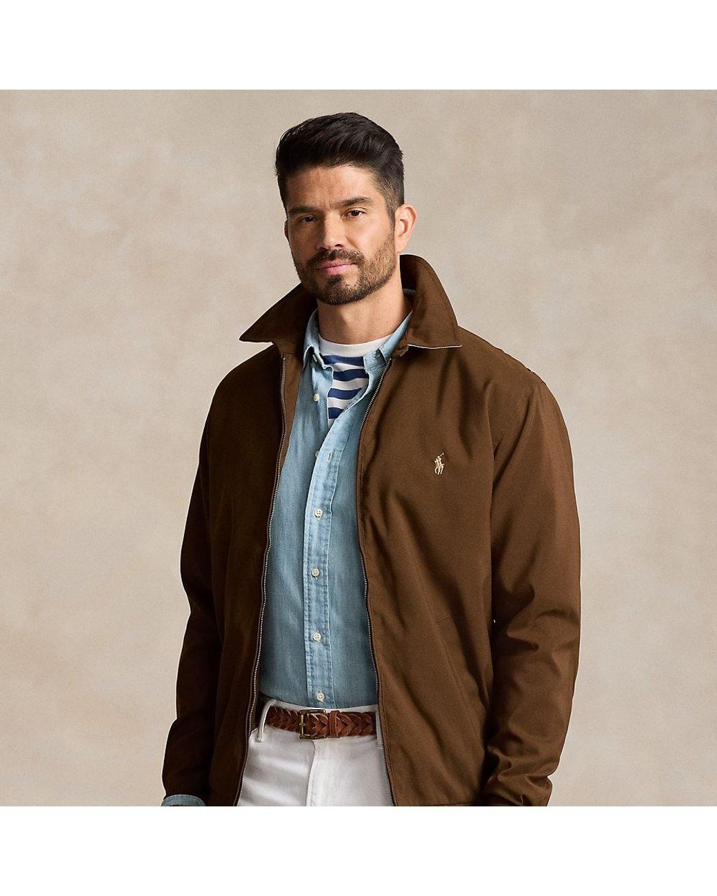 Ralph Lauren Ralph Lauren Bi-swing Jacket in Brown for Men | Lyst