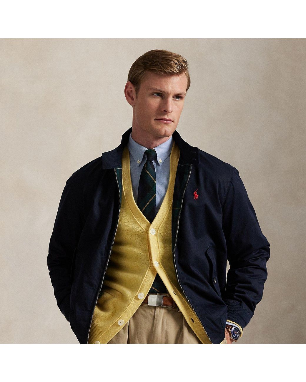 Polo Ralph Lauren Blue The Bedford Twill Jacket for men