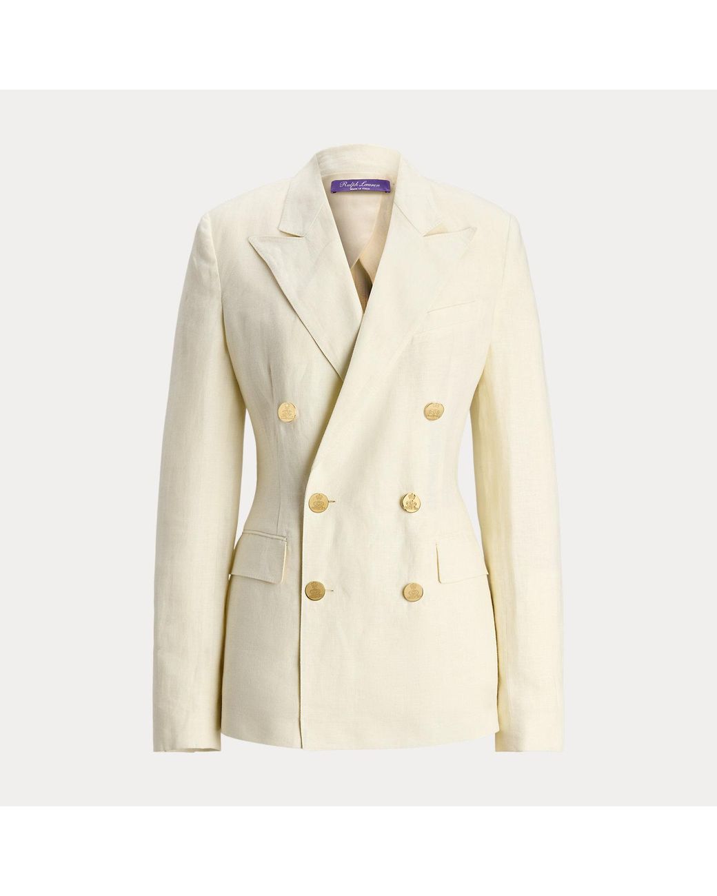 Ralph Lauren Natural Camden Linen Jacket