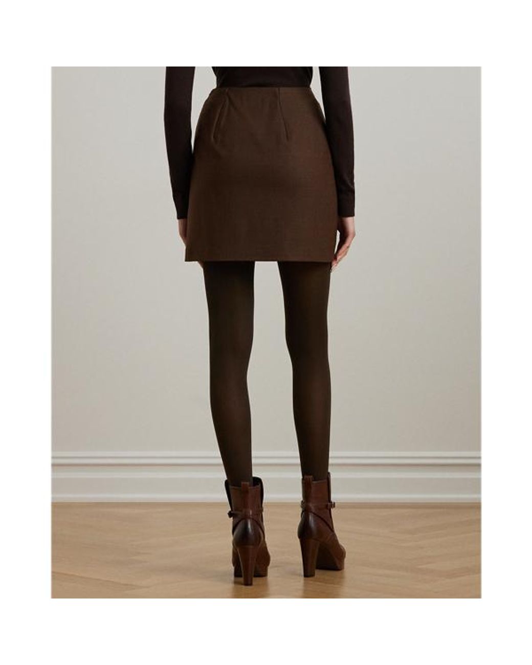 Ralph lauren glen plaid pencil skirt hot sale