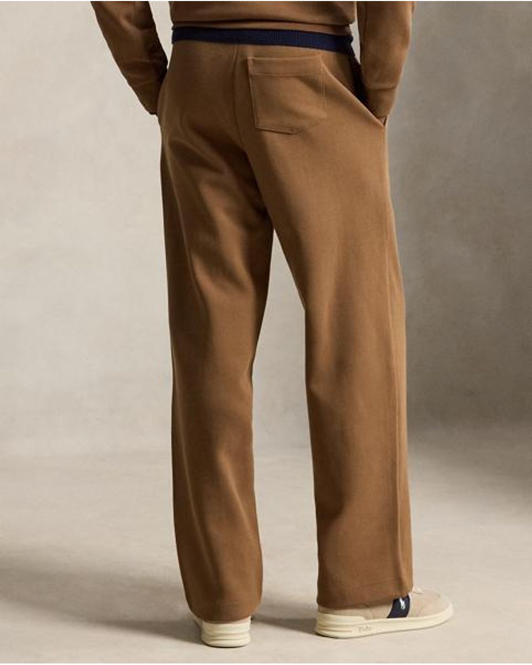 Polo Ralph Lauren Brown Double-Knit Drawstring Trouser for men