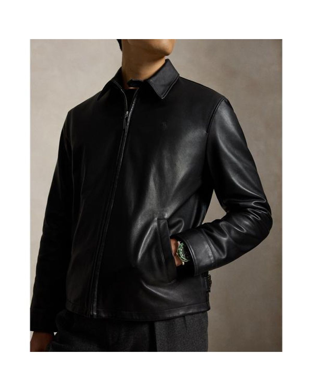 Polo Ralph Lauren Black Maxwell Jacket for men