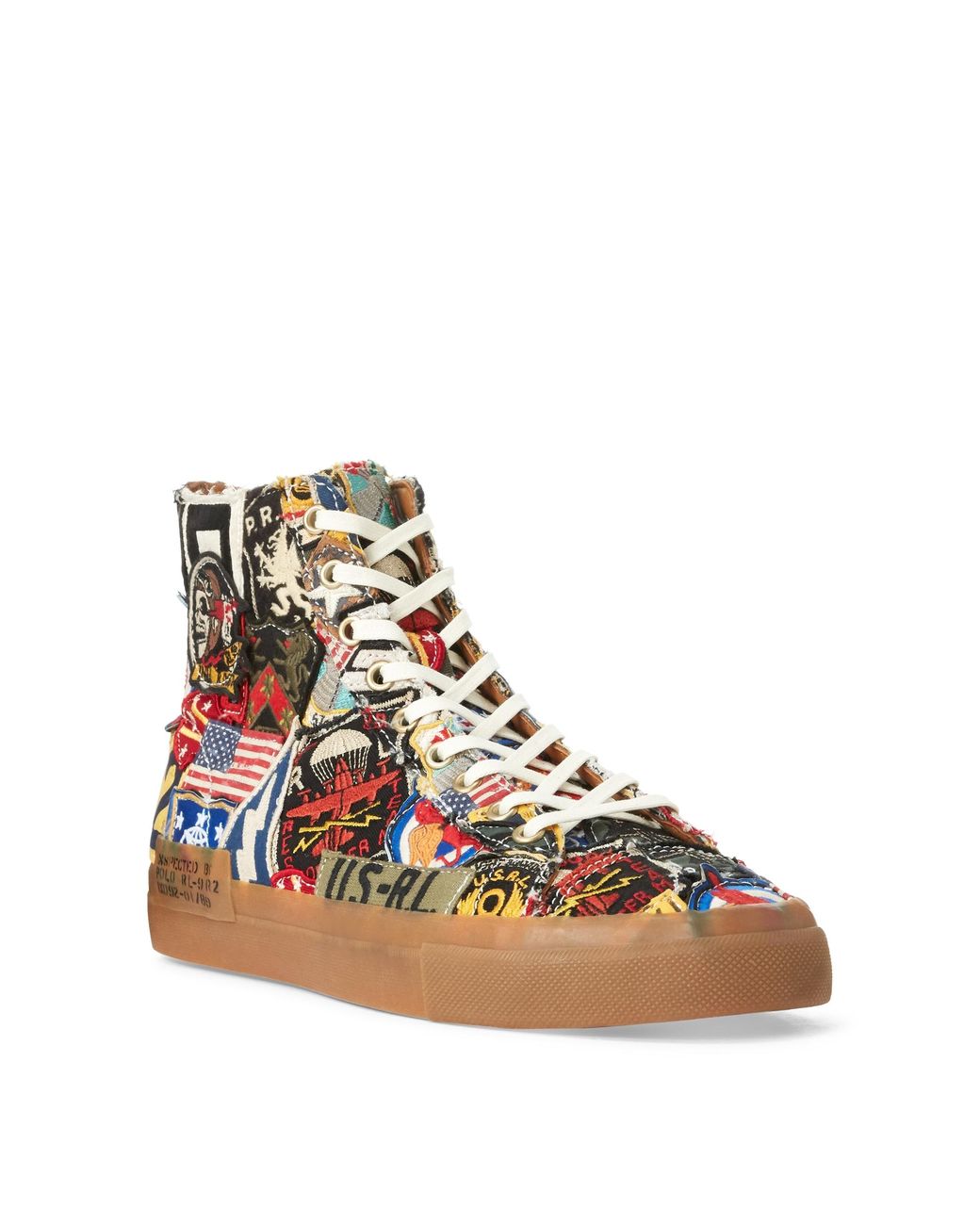 Ralph Lauren Patchwork Solomon Sneaker 