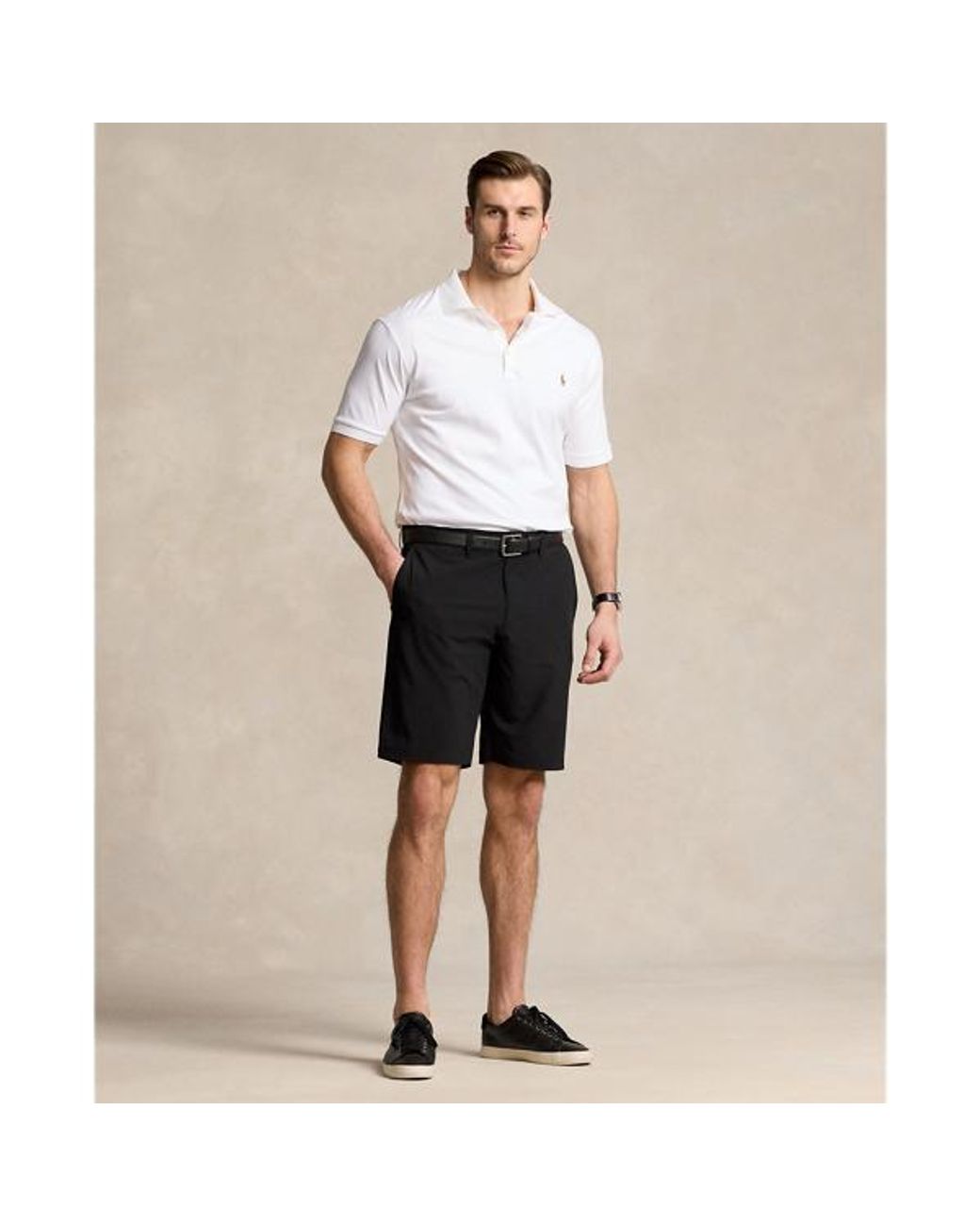Ralph Lauren Soft Cotton Polo Shirt in White for Men | Lyst