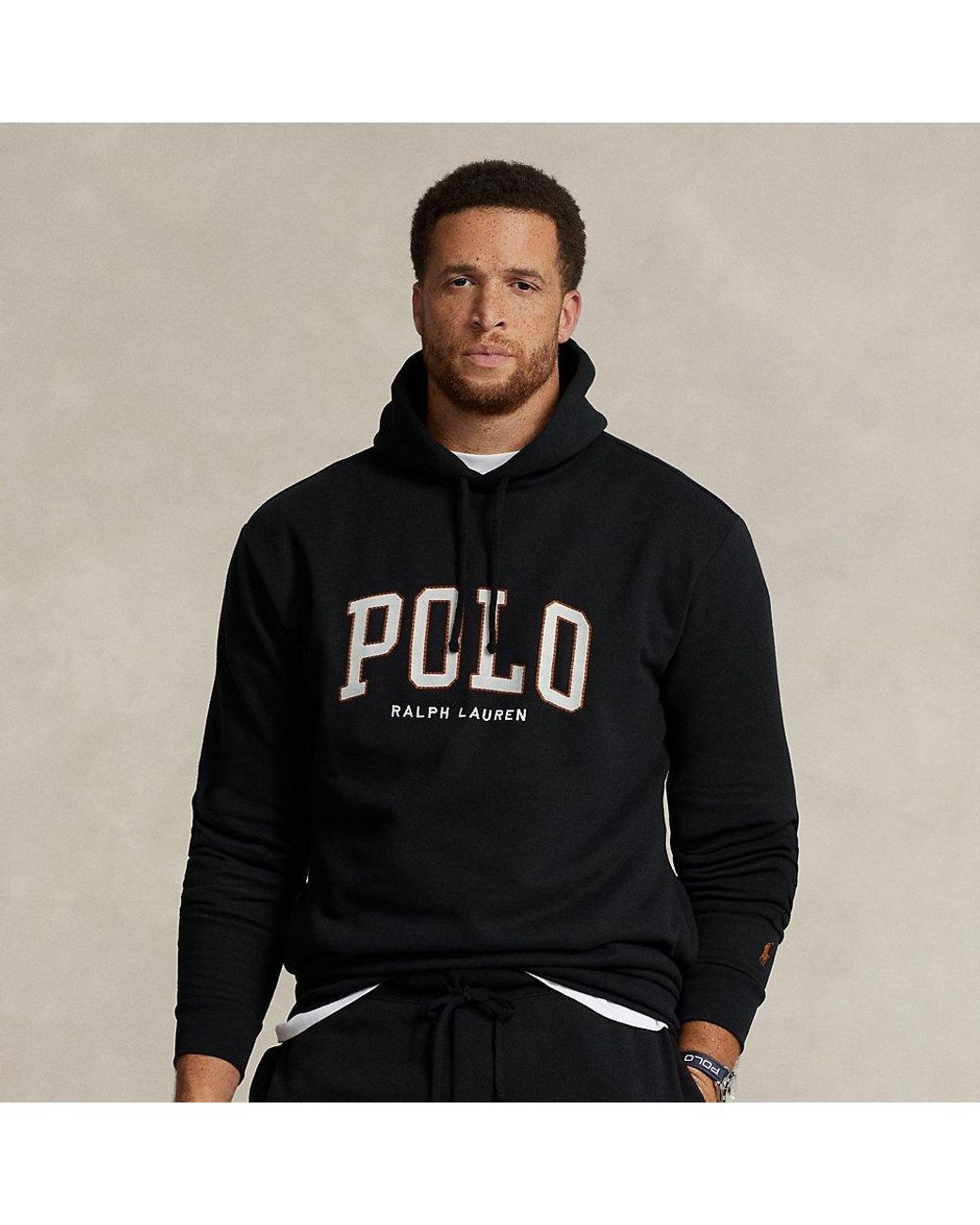 Polo Ralph Lauren Ralph Lauren The Rl Fleece Logo Hoodie in Black for Men |  Lyst
