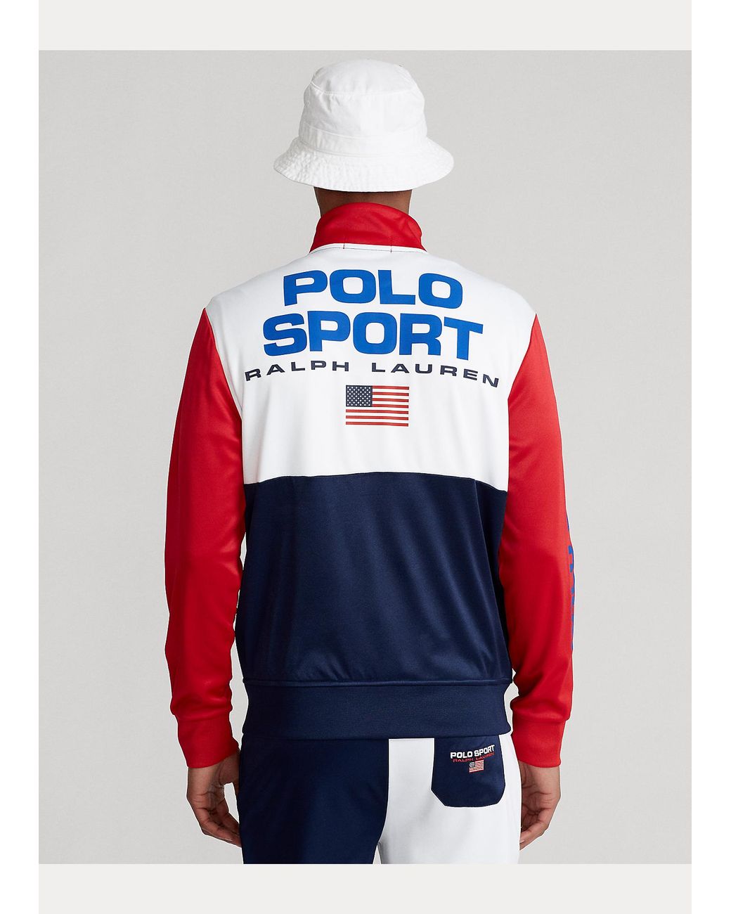 Veste d'athlétisme Polo Sport molleton Polo Ralph Lauren pour homme en  coloris Rouge | Lyst
