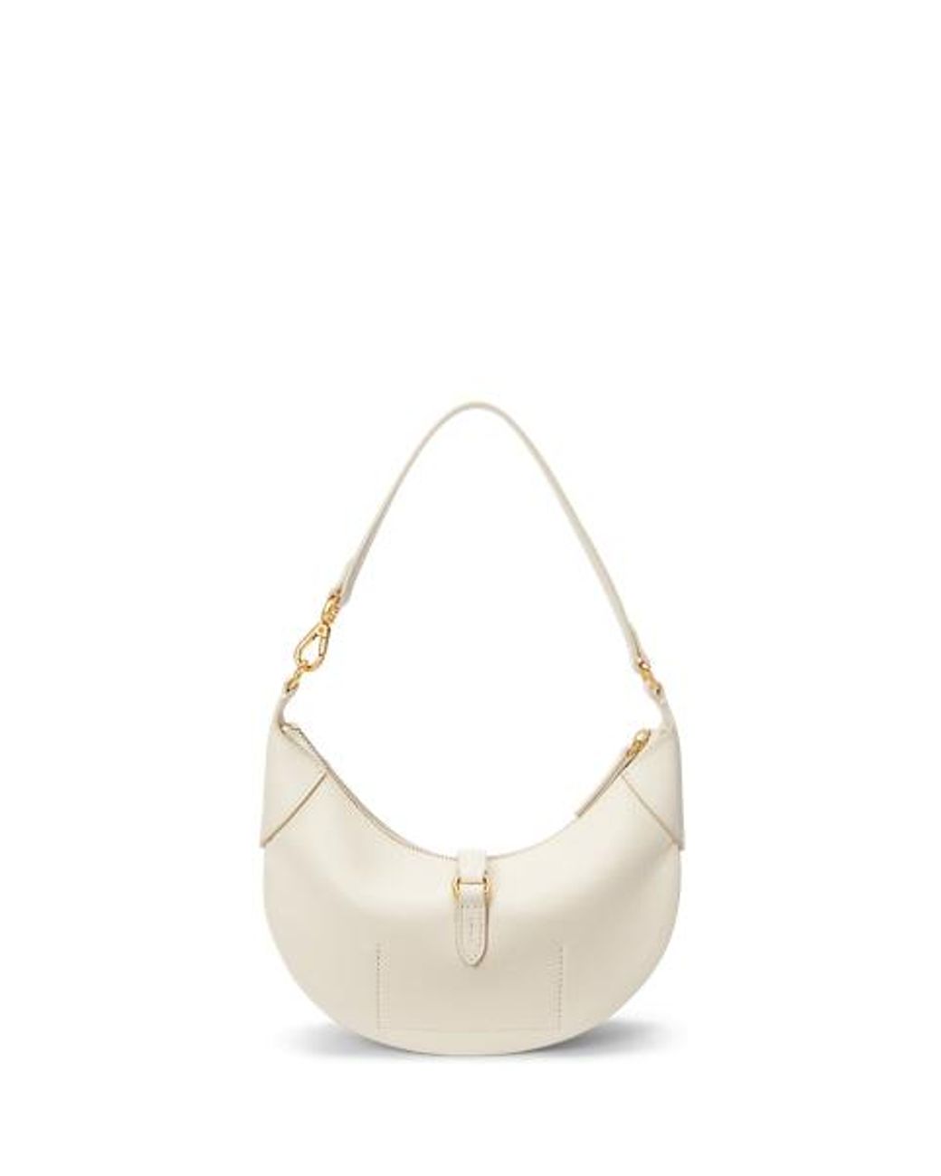 Polo Ralph Lauren Blue Polo Id Leather Mini Shoulder Bag