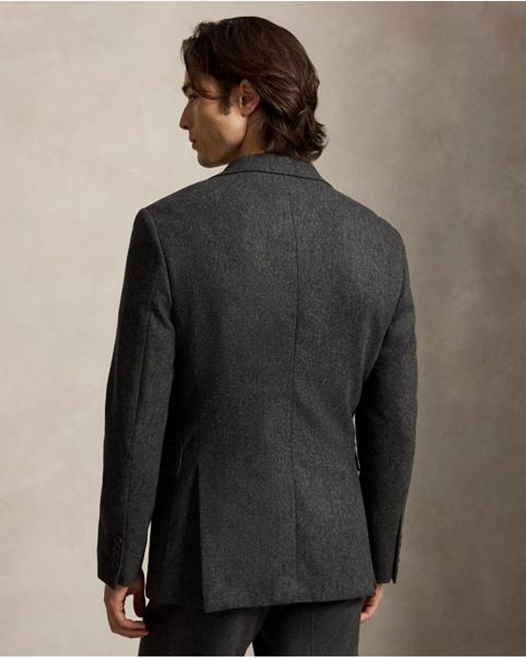 Polo Ralph Lauren Black Polo Modern Fit Broken-Twill Blazer for men