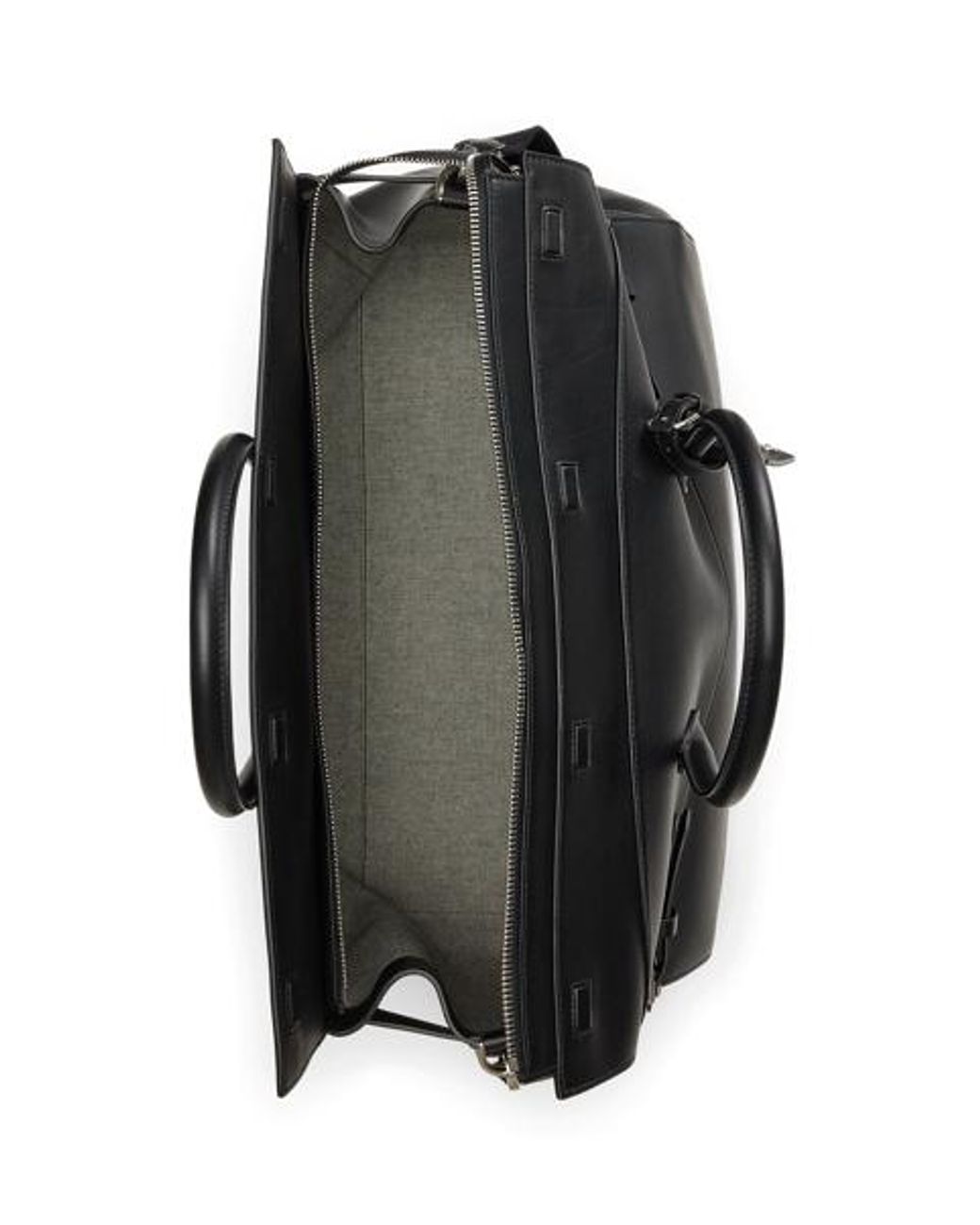Ralph Lauren Black Bedford Calfskin Duffel for men