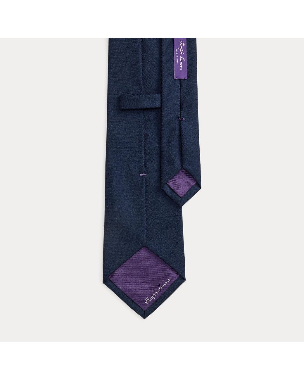 Ralph Lauren Blue Cashmere-Silk Tie for men