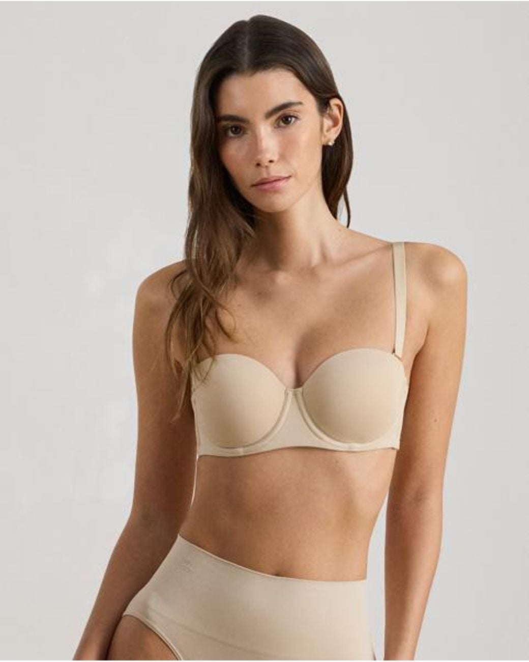 Ralph Lauren Natural Convertible Strapless Bra