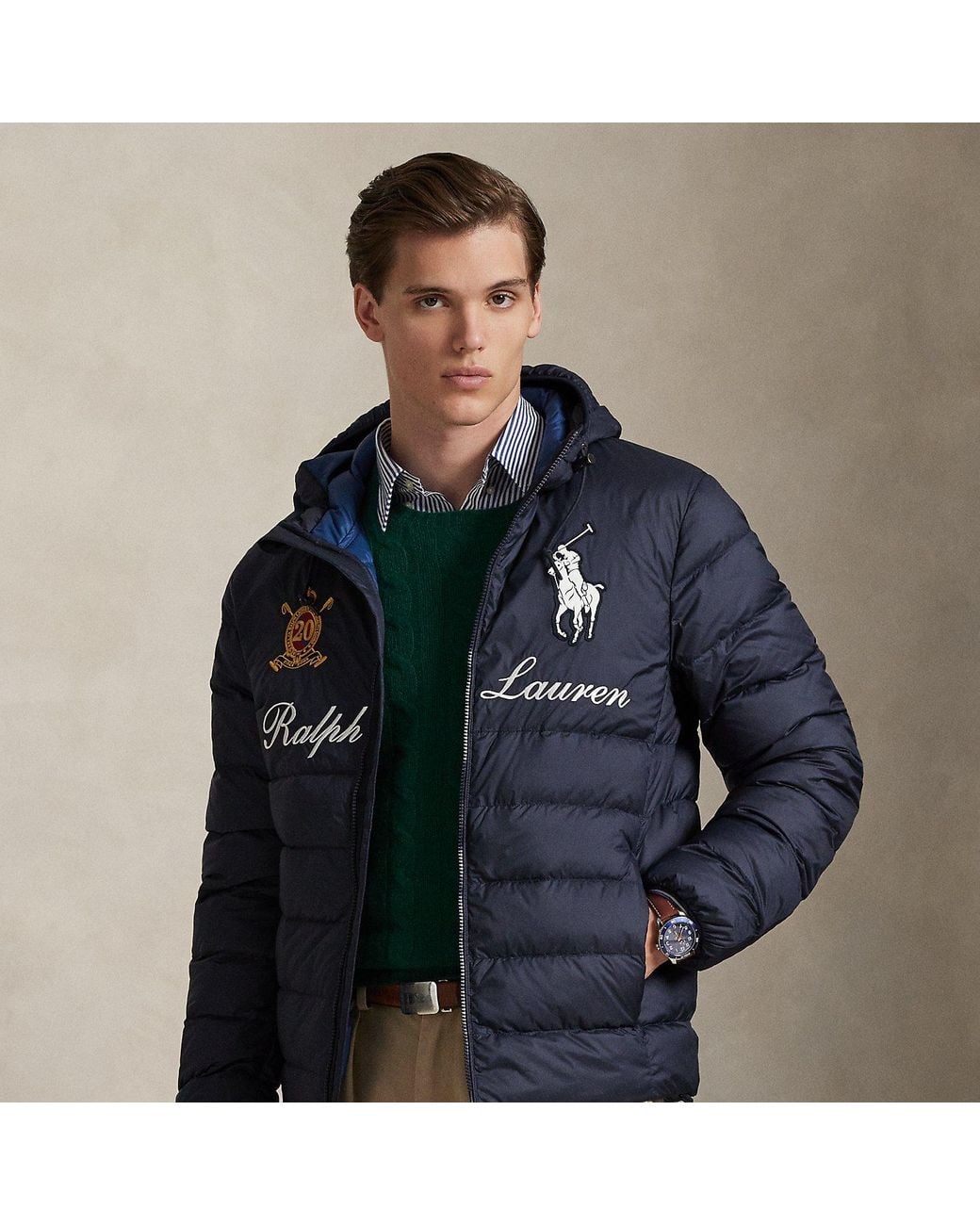 Polo Ralph Lauren The Big Pony 20Th Anniversary Jacket in Blue for