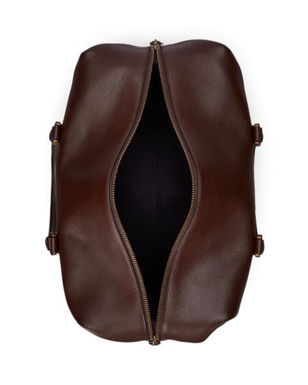 Polo Ralph Lauren Brown Pebbled Leather Duffel for men