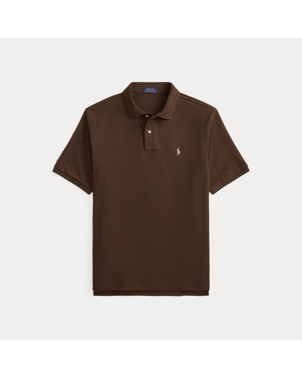 Polo Ralph Lauren Green The Iconic Classic Fit Mesh Polo for men