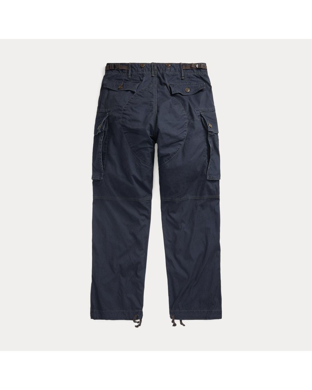 RRL Blue Ranger Poplin Cargo Trouser for men