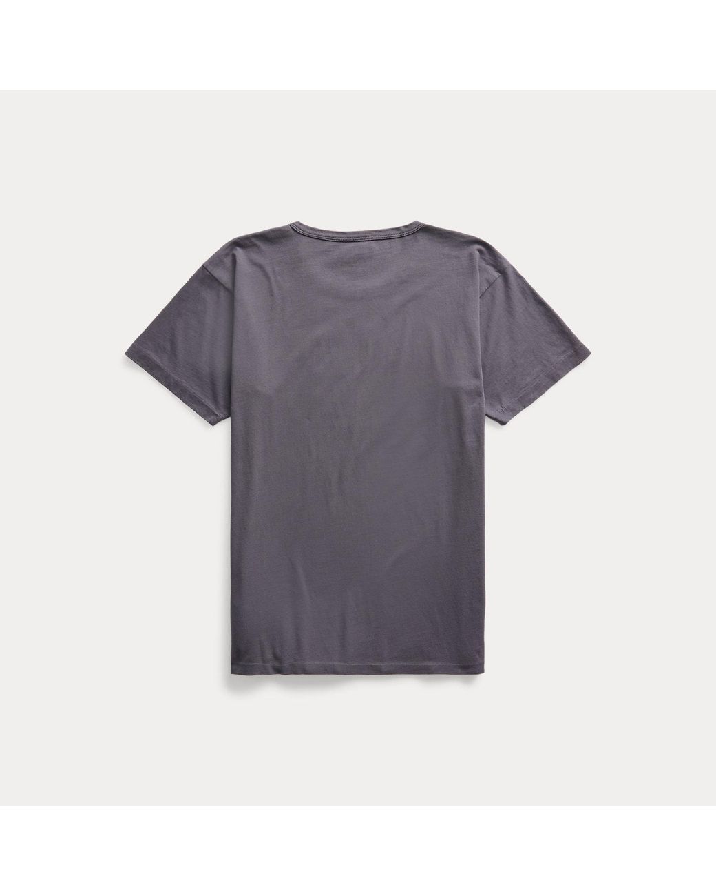 RRL Blue Logo Jersey T-shirt for men