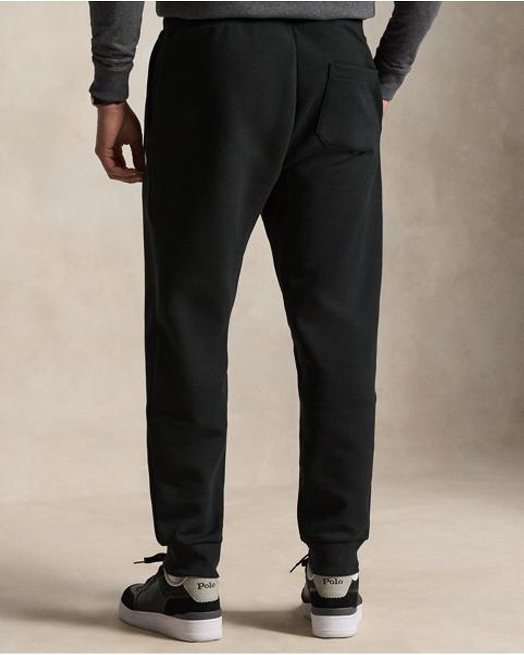 Polo Ralph Lauren Black Double-knit Jogger for men