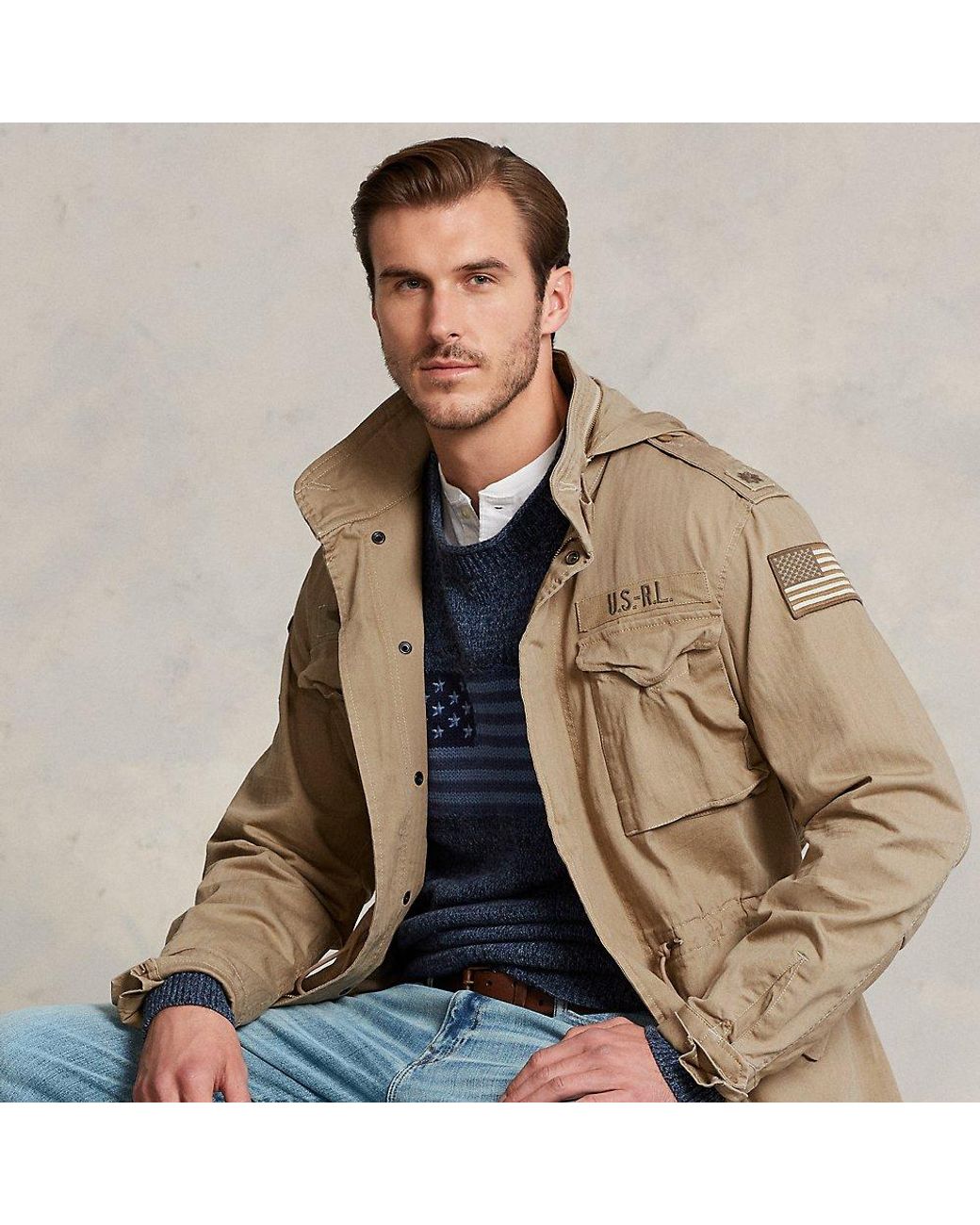 Tall field jacket cheap