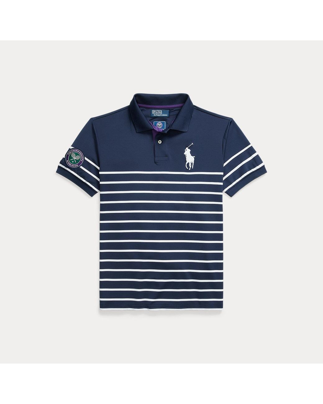 Polo Ralph Lauren Blue Wimbledon Ballperson Polo Shirt for men