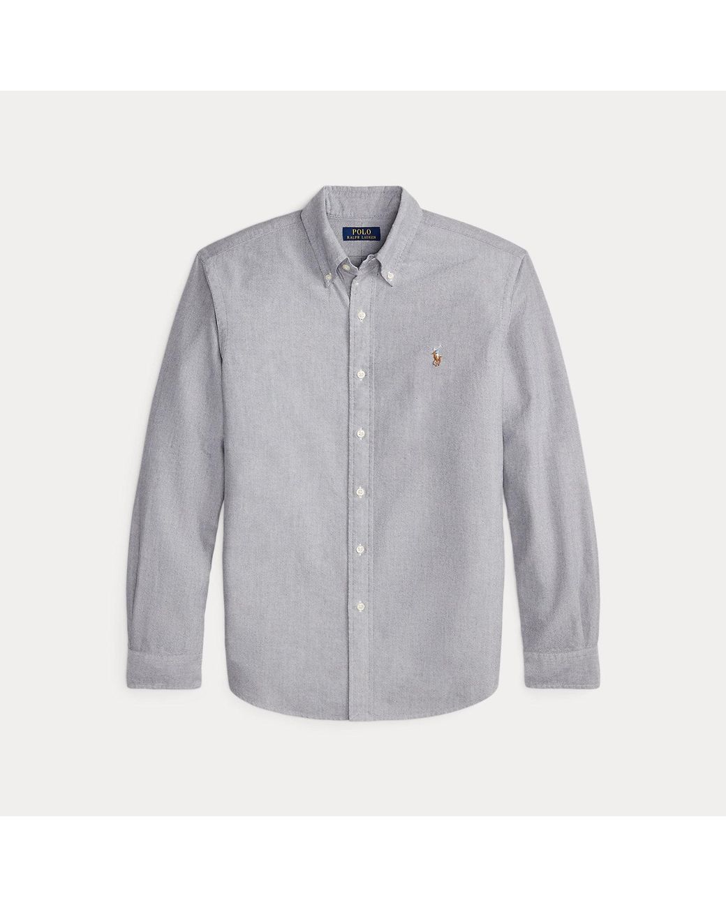 Polo Ralph Lauren Gray The Iconic Oxford Shirt for men