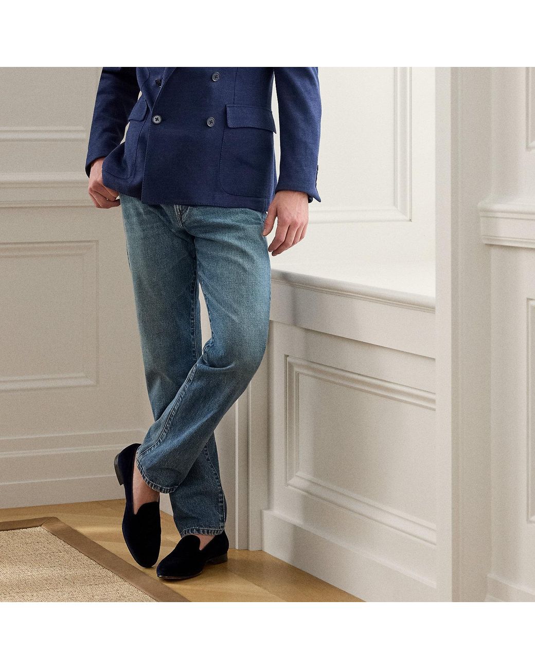 Ralph Lauren Blue Straight Fit Jean for men