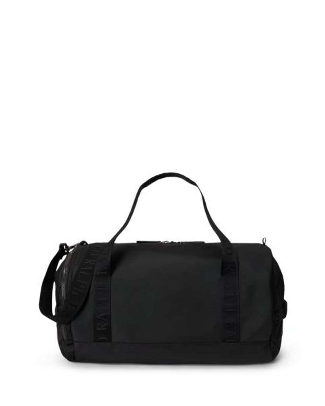 Polo Ralph Lauren Black Logo-Trim Duffel for men