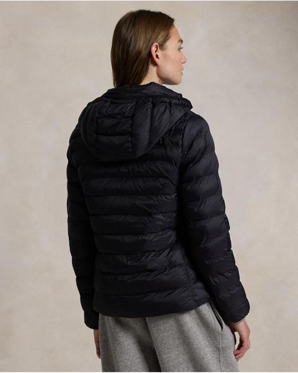 Polo Ralph Lauren Blue Water-Resistant Packable Hooded Jacket