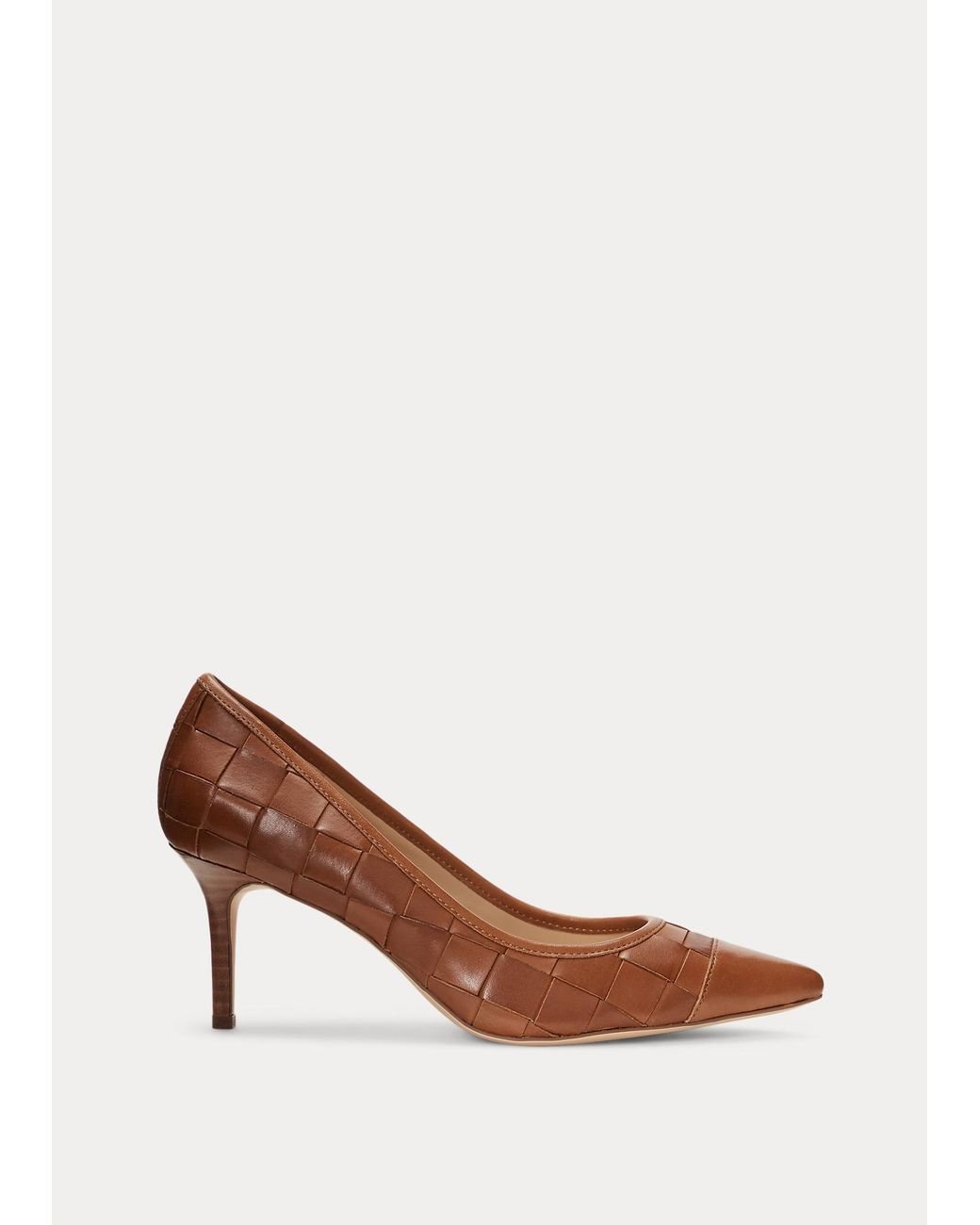 lanette leather pump